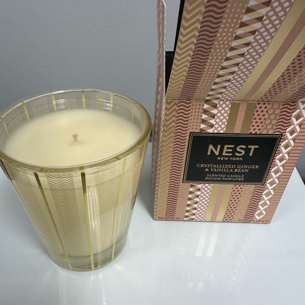 NEST candle Christmas Season